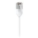 Ubiquiti UniFi Εξωτερικό Patch καλώδιο Cat6A 2 m Λευκό – Θωρακισμένο RJ45 Ethernet καλώδιο με 10 Gbit/s, PoE++ και ανθεκτικό στις καιρικές συνθήκες TPE περίβλημα (UACC-Cable-Patch-Outdoor-C6A-2M-W)
