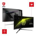 MSI MAG345CQRDE 34-inch UWQHD Curved Gaming Monitor (VA, 21:9, 180 Hz)