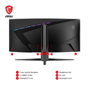 MSI MAG345CQRDE 34-inch UWQHD Curved Gaming Monitor (VA, 21:9, 180 Hz)