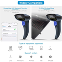 Barcode Scanner Netum 3IN1 2D BT/2.4G/WIRED SUPPORT IOS/ANDROID