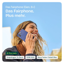 Fairphone 6+ Dual-SIM 12GB/256GB Cobalt Μπλε Android 16