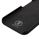 JT Berlin Echtleder BackCase Kreuzberg για Apple iPhone 17e/16e, μαύρο