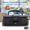 MEDION LIFE DRX-1 Plus Boombox (μαύρο)