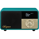 SANGEAN WR-9 Φορητό Ραδιόφωνο FM - Πραγματικό Ξύλινο Κουτί (Mitternachtseiche) με Ευέλικτη Τοποθέτηση