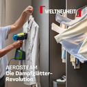 Tefal AeroSteam DT9810 Ατμοκαθαριστής Ρούχων Χειρός 1400W (Δοχείο 100ml) - Μαύρο