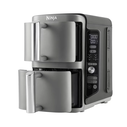 Medion MD 11760 Life P20 XXL Twin Dual-Zone Air Fryer 8.7 L, Black