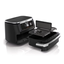 Medion MD 11760 Life P20 XXL Twin Dual-Zone Air Fryer 8.7 L, Black