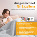 Medisana HB 416 Kuschelheizdecke θερμαινόμενη κουβέρτα, ανοιχτό γκρι