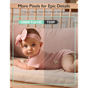 Momcozy Video-Babyphone BM03 13,97 cm (5,5'') με ενσωματωμένη μπαταρία, 1080P HD κάμερα