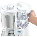 Melitta Look V Καφετιέρα Φίλτρου 1000W Λευκό/Ανοξείδωτο 10 φλιτζάνια