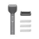 Laifen T1 Pro Ηλεκτρική Ξυριστική Μηχανή (Foil) & Κουρευτική Μηχανή Γενειάδας, Γραμμικό Μοτέρ 12.000 CPM, USB‑C, IPX7, Αλουμινίου Γκρι