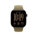 Apple Watch Series 12 GPS 42mm Dark Bronze Aluminium Case with Olive Sport Band - S/M