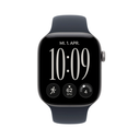 Apple Watch Series 12 GPS 46mm Space Grey Αλουμίνιο με Navy Blue Sport Band - M/L