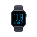 Apple Watch SE (3rd generation) GPS 40mm Midnight Aluminium Case with Navy Blue Sport Band (M/L)