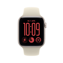 Apple Watch SE 3 GPS 44mm Starlight Aluminium Case με Sand Sport Band (M/L)