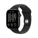 Apple Watch Series 12 GPS + Cellular 46mm Black Aluminium Case with Black Sport Band - S/M