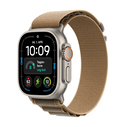 Apple Watch Ultra 4 GPS + Cellular 49mm Natural Titanium with Desert Alpine Loop - M