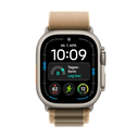 Apple Watch Ultra 4 GPS + Cellular 49mm Natural Titanium with Desert Alpine Loop - Large (MJAG4QF/A)