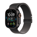 Apple Watch Ultra 4 GPS + Cellular 49mm Black Titanium Case with Black Titanium Milanese Loop - Size S (Apple)