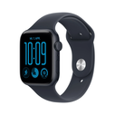 Apple Watch SE 3 GPS + Cellular 44mm Midnight Aluminium Case με Navy Blue Sport Band (S/M)