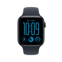 Apple Watch SE 3 GPS + Cellular 44mm Midnight Aluminium Case with Navy Blue Sport Band - M/L