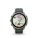 Garmin Fenix 9 Pro 47 mm AMOLED Γραφίτης/Μαύρο Τιτάνιο με QuickFit® Σιλικόνης Λουράκι