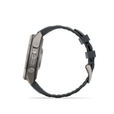 Garmin Fenix 9 Pro 47 mm AMOLED Γραφίτης/Μαύρο Τιτάνιο με QuickFit® Σιλικόνης Λουράκι