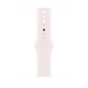 Apple Sport Band για Apple Watch 46mm Απαλό Ροζ (S/M)