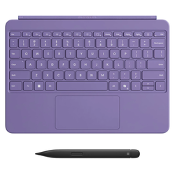 Microsoft Surface Pro Πληκτρολόγιο 12" Βιολετί + Slim Pen Γερμανικό (Layout: QWERTZ)