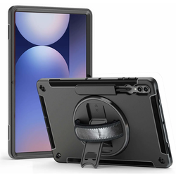JT Berlin Rugged Kickstand & Handstrap Case για Samsung Galaxy Tab S10 Ultra / S9 Ultra - Μαύρο