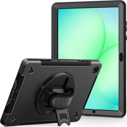 JT Berlin Rugged Kickstand & Handstrap Case for Samsung Galaxy Tab A11+ (2025) - Black