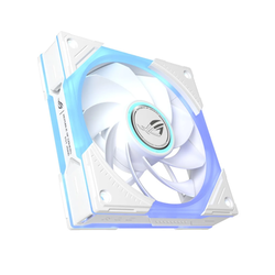 ASUS ROG Eurux GR120 ARGB Reverse Fan Λευκή Έκδοση, 120mm, Μονό Τεμάχιο