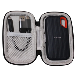 SanDisk Θήκη Προστασίας για Εξωτερική SSD, Γκρι (CASE-PSSD-GREY)