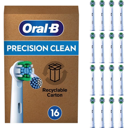 Ανταλλακτικά για Οδοντόβουρτσες Oral-B Precision Clean brush heads - 16 pieces