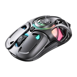 Onikuma DM02 Ασύρματο RGB Gaming Ποντίκι 12800 DPI - Γκρι