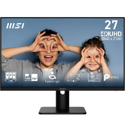 MSI PRO MP273UPDE E6 27 ιντσών 4K (UHD) IPS Οθόνη (PROMP273UPDEE6)