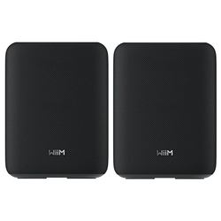 WiiM Sound LITE Twin Pack (Μαύρο) – Smart Hi‑Res Multiroom σετ ηχείων