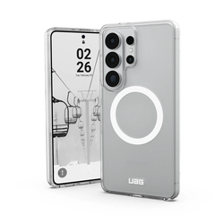 UAG Urban Armor Gear Scout Clear Case with Magnet Module for Samsung Galaxy S26 Ultra - Ice (Transparent)/White