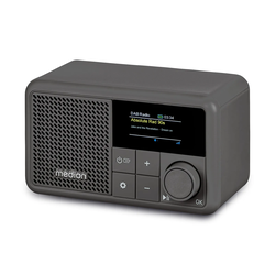 Medion LIFE® S66822 Φορητό DAB+ Ραδιόφωνο, γκρι