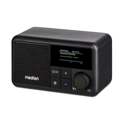 Medion LIFE S66822 Φορητό DAB+ Ραδιόφωνο, Μαύρο