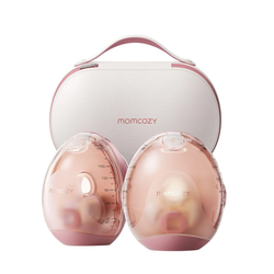 Momcozy Air 1 Φορητή Διπλή Ηλεκτρική Θήλαστρο με Επαναφορτιζόμενη Μπαταρία και Θήκη Φόρτισης