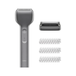Laifen T1 Pro Ηλεκτρική Ξυριστική Μηχανή (Foil) & Κουρευτική Μηχανή Γενειάδας, Γραμμικό Μοτέρ 12.000 CPM, USB‑C, IPX7, Αλουμινίου Γκρι
