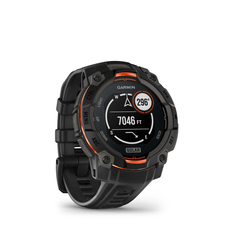 Garmin Instinct 3 Solar 45mm Black with Black 22mm Silicone Quick-Release Band