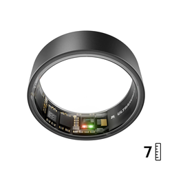 ULTRAHUMAN Ring Air - Έξυπνο Δαχτυλίδι για Γυναίκες και Άνδρες - Παρακολούθηση Ύπνου και Fitness - Καρδιακός Ρυθμός - Matte Grey Μέγεθος 7