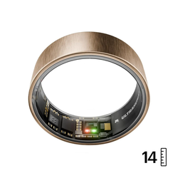 ULTRAHUMAN Ring Air - Έξυπνο Δαχτυλίδι για Γυναίκες και Άνδρες - Παρακολούθηση Ύπνου και Fitness - Καρδιακός Ρυθμός - Rose Gold Μέγεθος 14
