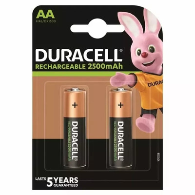 Product Επαναφορτιζόμενες Μπαταρίες Duracell Ultra Mignon - AA 2500mAh 2St. base image