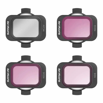 Product Φίλτρα Φακών για Drone Sunnylife Set of 4 MCUV, ND8/16/32 for DJI Avata 2 base image