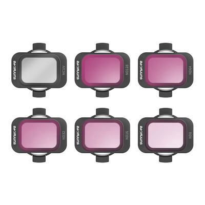 Product Φίλτρα Φακών για Drone Sunnylife Set of 6 MCUV, ND8/16/34/64/128 for DJI Avata 2 base image