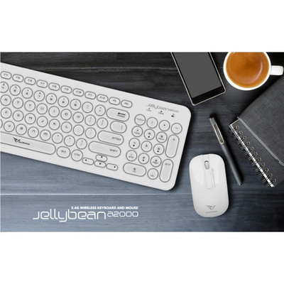 Product Σετ Πληκτρολόγιο και Ποντίκι Alcatroz Jellybean A2000 W.White base image