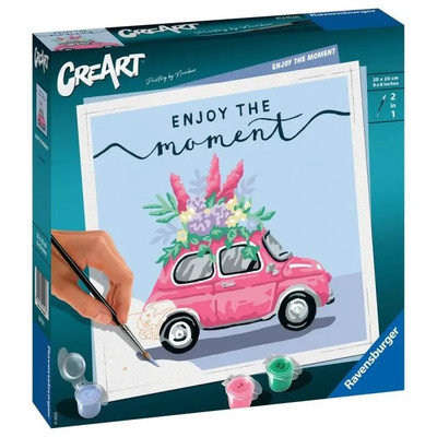 Product Παιδικές Χειροτεχνίες Ravensburger MnZ Enjoy the moment Color by numbers kit base image